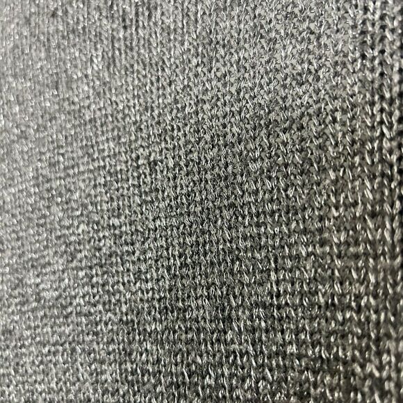 EILEEN FISHER Metallic Open Cardigan Sweater Medium Sparkle Knit Neutral Luxe - Picture 12 of 16